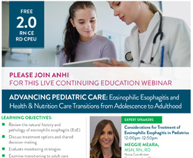 Preview image for Event Flyer titled "Advancing Pediatric Care EoE"
